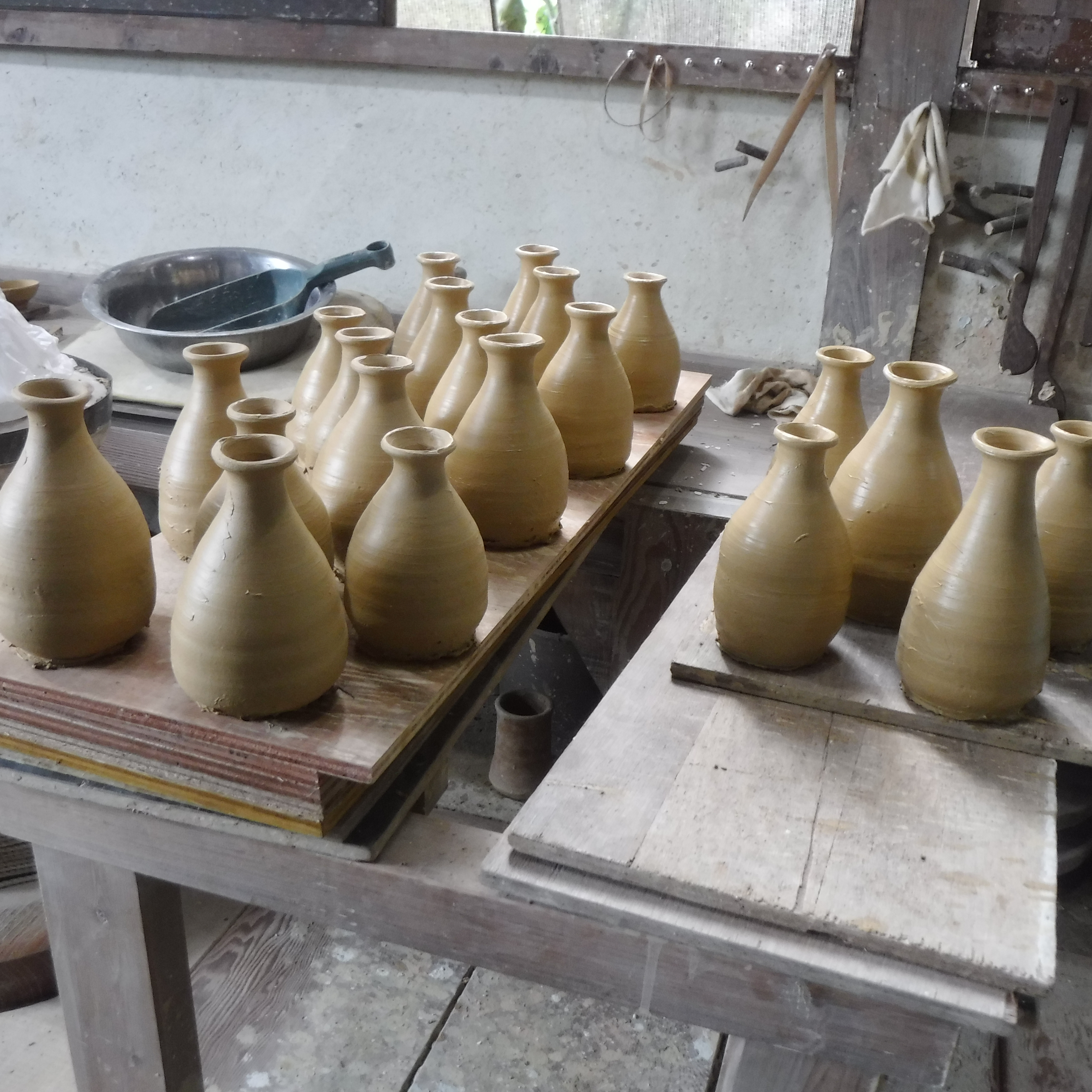 森岡成好 花入 鬼の腕 南蛮焼締 種子島